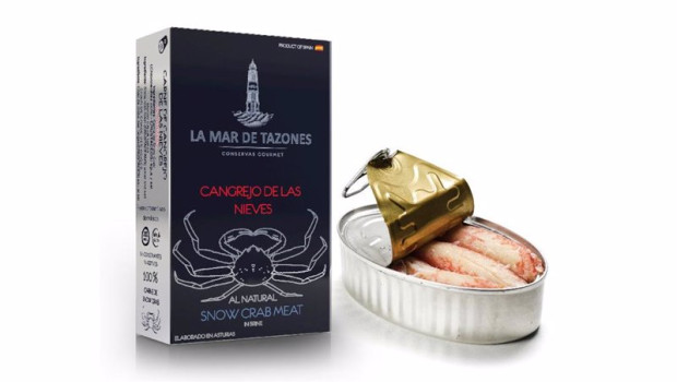 ep lata de producto de la mar de tazones