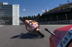 ep marc marquez persigue a alex marquez en un gran premio virtual