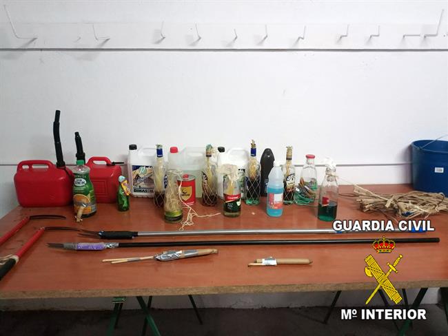 Material intervenido | GUARDIA CIVIL ep material intervenido