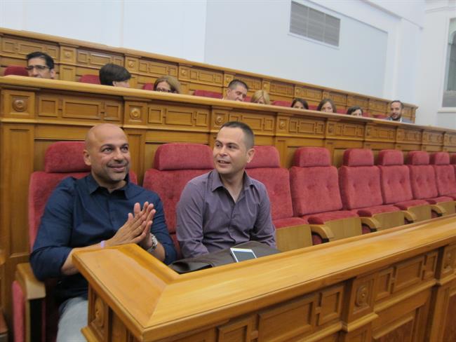 Molina y Llorente diputados de Podemos | EUROPA PRESS ep molinallorente diputadospodemos
