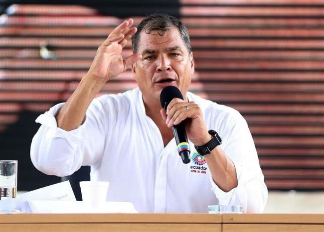 El presidente saliente de Ecuador, Rafael Correa | PRESIDENCIA ECUADOR ep presidente salienteecuador rafael correa