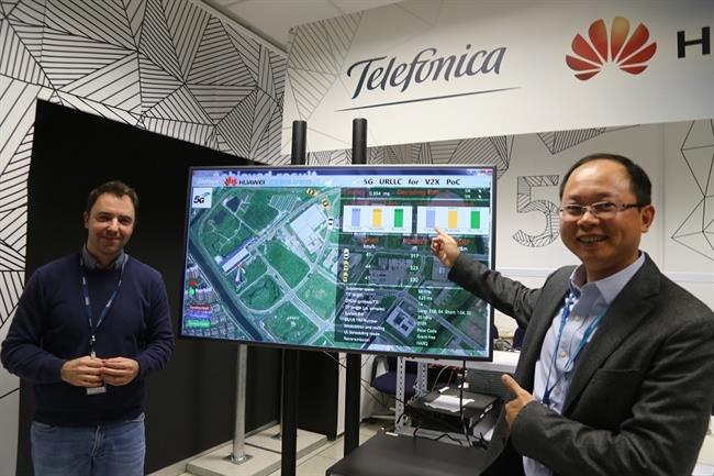 Primera prueba de concepto del mundo sobre conducción asistida basada en 5G-V2X | TELEFÓNICA - HUAWEI ep primera pruebaconceptomundoconduccion asistida basada5g-v2x