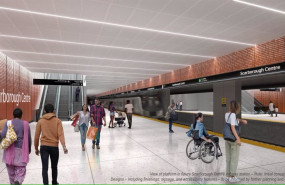 ep representacion de la futura estacion del metro de toronto
