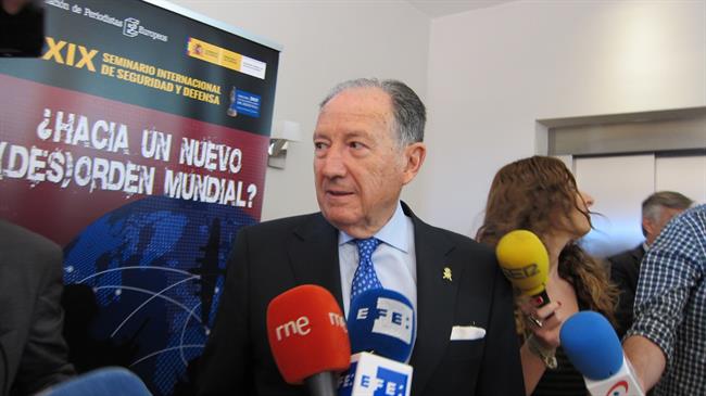 Sanz Roldán atiende a los medios | EUROPA PRESS ep sanz roldan atiendelos medios