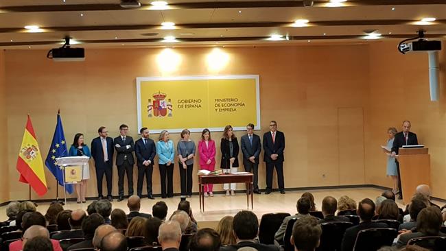 Toma de posesión Ministerio Economía y Empresa | Europa Press ep tomaposesion ministerio economiaempresa