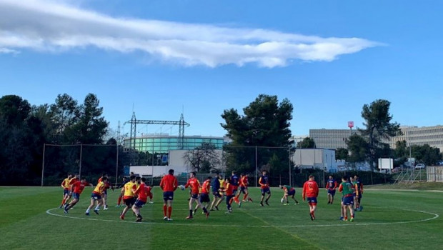 ep un entrenamiento de rugby en el car de sant cugat