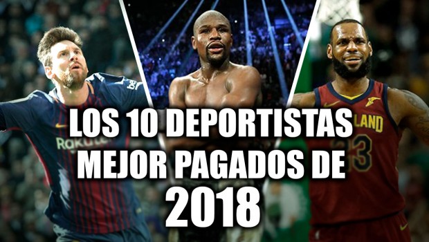 deportistas millonarios leo messi, floyd mayweather y lebron james