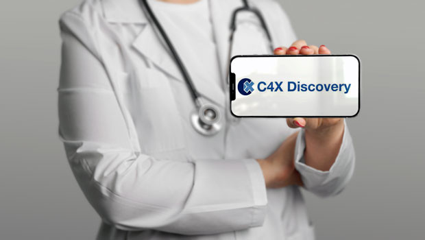 dl c4x discovery holdings plc health care healthcare pharmaceuticals and biotechnology logo 20230222