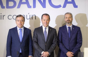 ep archivo   el consejero delegado de abanca francisco botas el presidente de abanca juan carlos