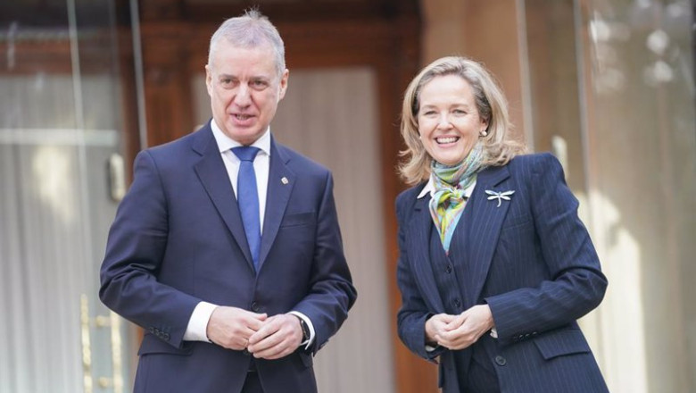 ep archivo el lehendakari inigo urkullu y la vicepresidenta primera y ministra de asuntos ep archivo el lehendakari inigo urkullu y la vicepresidenta primera y ministra de asuntos