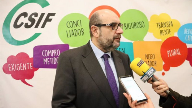ep archivo   el presidente nacional de csif miguel borra en una imagen de archivo