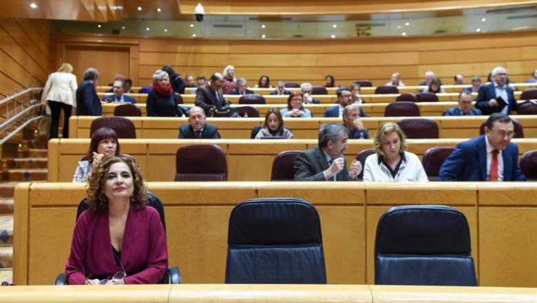 ep archivo la ministra de hacienda y funcion publica maria jesus montero durante el debate de los ep archivo la ministra de hacienda y funcion publica maria jesus montero durante el debate de los