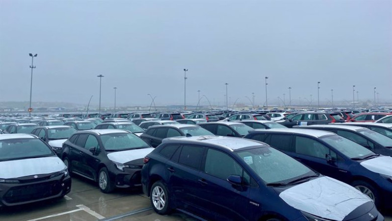 ep archivo primeros coches de la marca suzuki que llegan al puerto de santander ep archivo primeros coches de la marca suzuki que llegan al puerto de santander