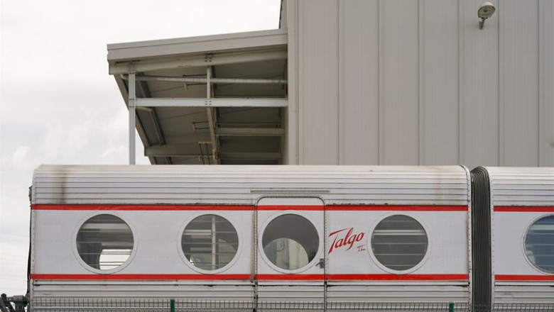 ep archivo   tren de talgo en la planta de talgo a 29 de agosto de 2024 en rivabellosa