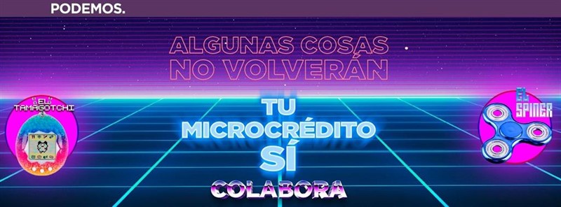 ep campana de microcreditos de podemos para el 10n