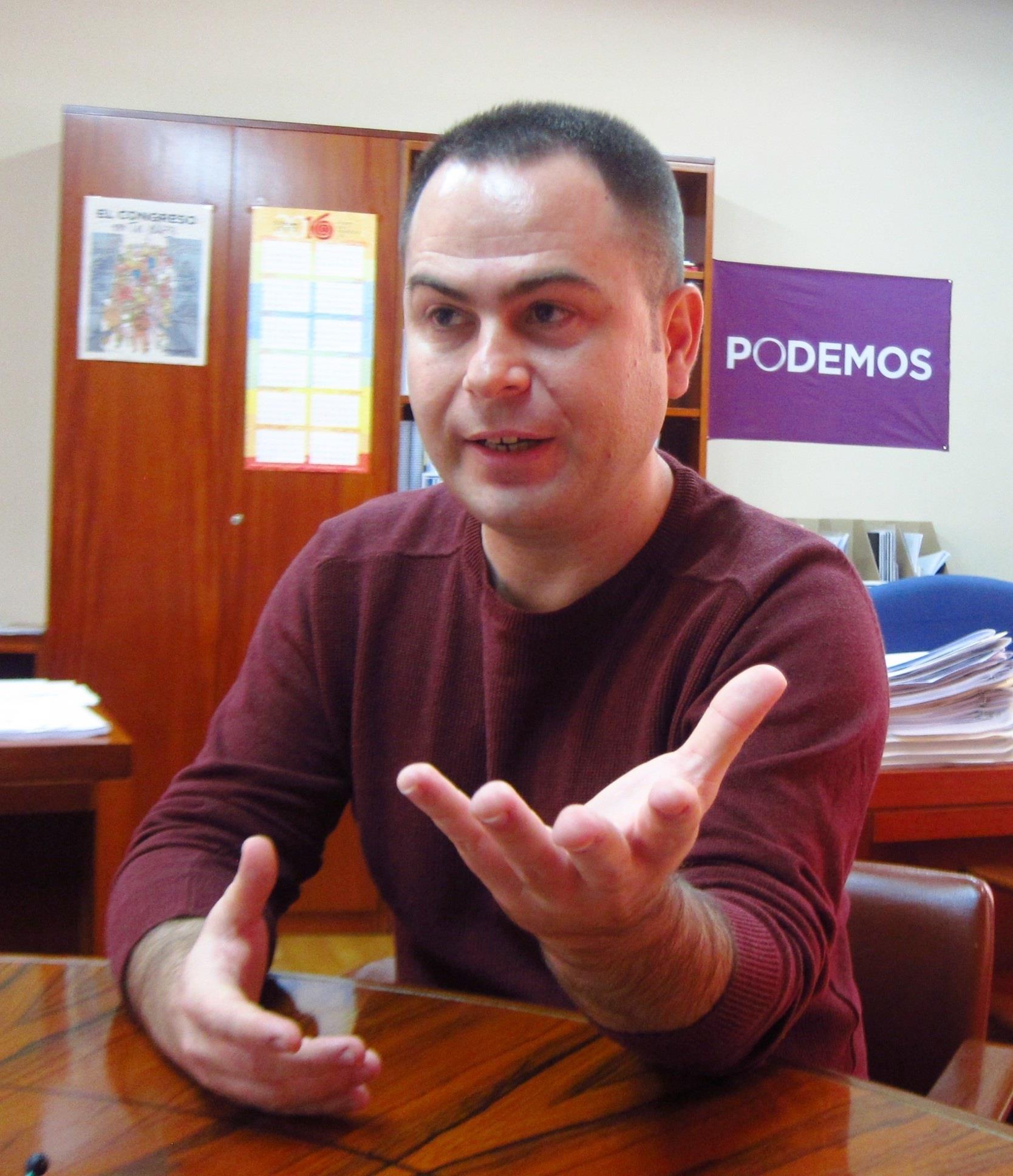 David Llorente, Podemos | EUROPA PRESS ep david llorente podemos 20170714003202