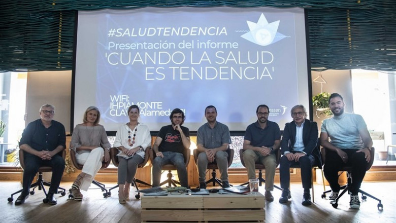 De izquierda a derecha: Javier Tovar, Riqui Villarroel, Carmela Ríos, José A. Plaza, Miguel Ángel Máñez, Gonzalo Oñoro, Joan Carles March y Pedro Soriano | JANSSEN OBSERVER ep de izquierdaderecha javier tovar riqui villarroel carmela rios jose a plaza miguel angel manez gonzalo onoro joan carles marchpedro soriano