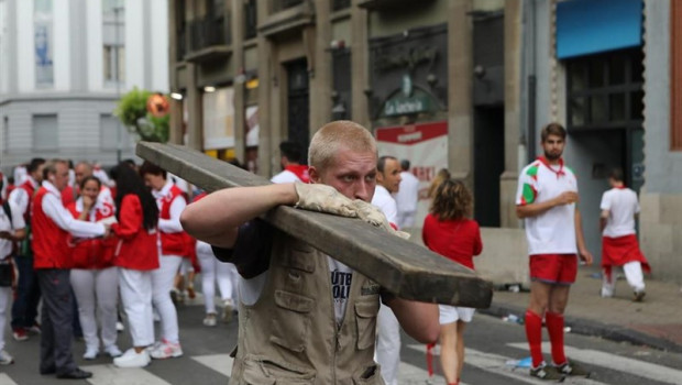 ep desmontajevalladoencierrolos sanfermines2019