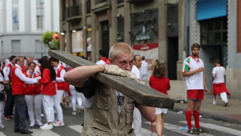 ep desmontajevalladoencierrolos sanfermines2019