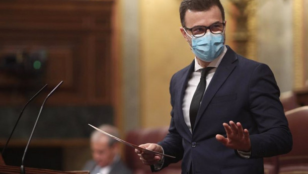 ep el diputado de ciudadanos pablo cambronero interviene en la sesion plenaria celebrada en el