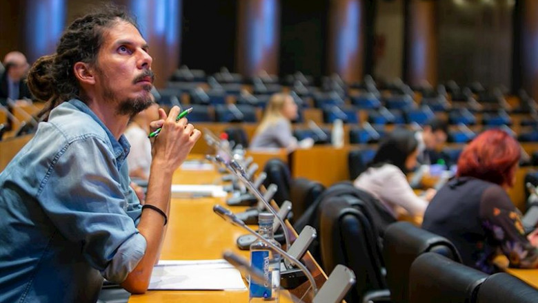 ep el diputado y secretario de organizacion de podemos alberto rodriguez en una imagen de archivo