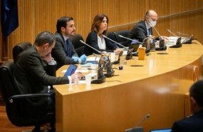 ep el ministro de consumo alberto garzon durante su comparecencia en comision en el congreso