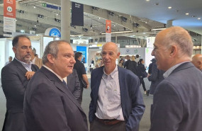 ep el ministro de industria y turismo jordi hereu durante su visita a la feria hispack este viernes