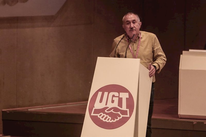 ep el secretario general del sindicato ugt pepe alvarez