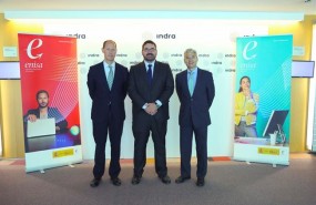 ep enisa e indra firmanacuerdocolaboracion ep enisa e indra firmanacuerdocolaboracion