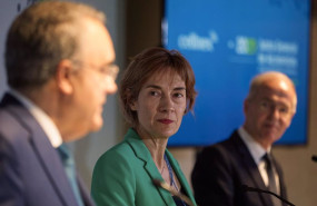 ep i d el exconsejero delegado de cellnex tobias martinez la presidenta de cellnex anne bouverot y