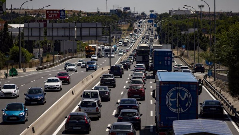 ep imagen de una carretera de madrid ep imagen de una carretera de madrid