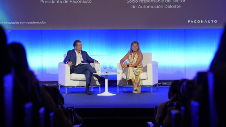 ep la presidenta de faconauto marta blazquez durante el observatorio sobre innovacion ia y ep la presidenta de faconauto marta blazquez durante el observatorio sobre innovacion ia y