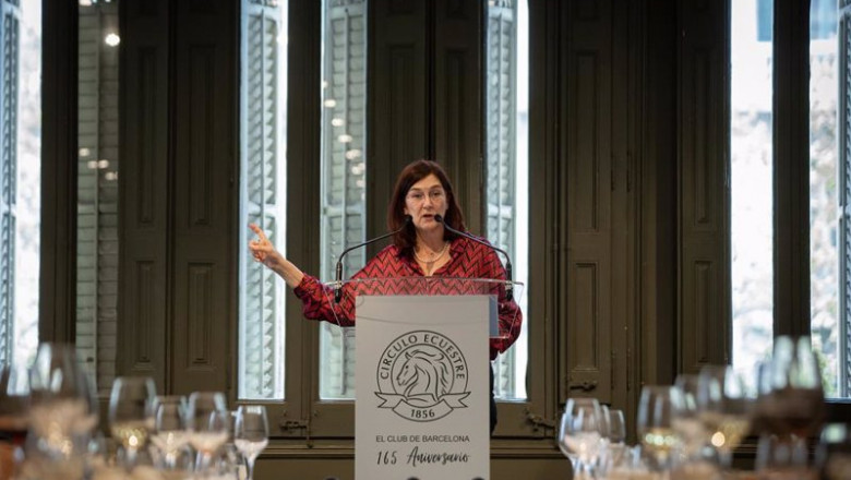 ep la presidenta de la comision nacional de los mercados cani fernandez vicien interviene durante el