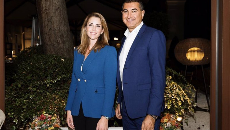 La responsable de PremFina en España, Rocío Zapatero, y el consejero delegado y fundador de la compañía, Bundeep Singh Rangar. | PREMFINA ep la responsable de premfina en espana rocio zapatero y el consejero delegado y fundador de la