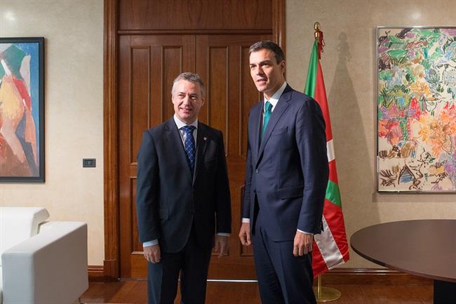 Lehendakari y Pedro Sánchez | GOBIERNO VASCO - Archivo ep lehendakaripedro sanchez