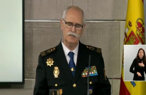 ep rueda de prensa del subdirector general de logistica e innovacion de la policia nacional