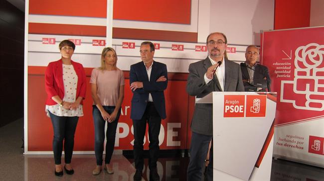 ep secretario generalpsoe aragon javier lamban