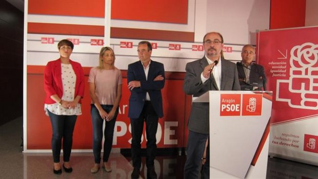 ep secretario generalpsoe aragon javier lamban