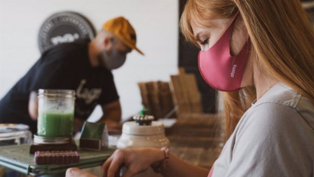 ep una mujer durante su jornada laboral