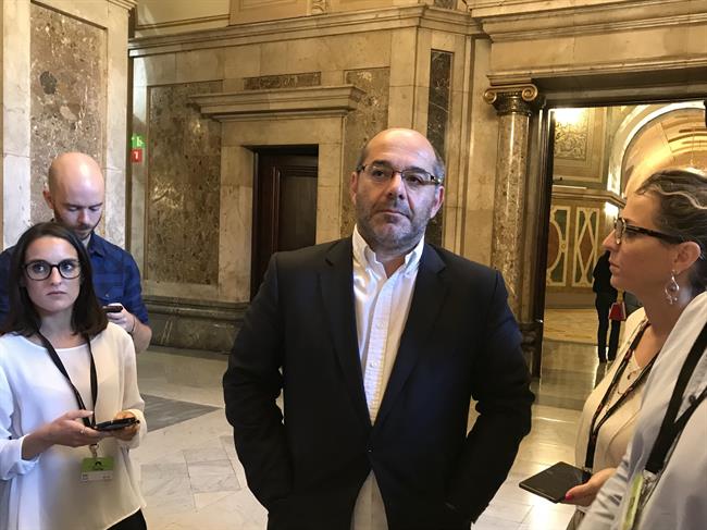 El vicepresidente primero del Parlament, Lluís Guinó (JxSí) | EUROPA PRESS ep vicepresidentedel parlament lluis guino jxsi