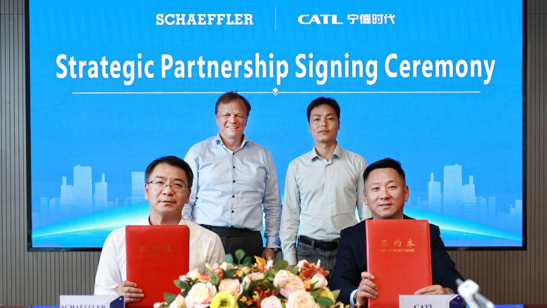 schaeffler catl strategic partnership