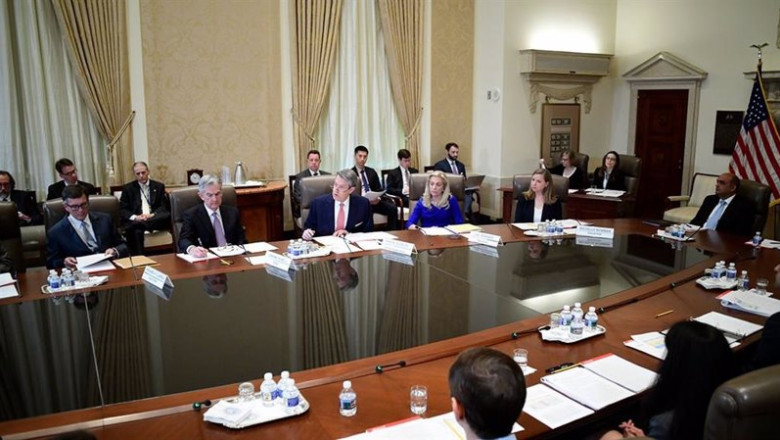 El FOMC de la Fed, reunido el 08/04/2019. | RESERVA FEDERAL DE EEUU ep 2019 20210623185503