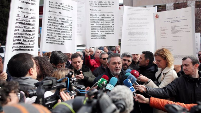 Archivo - El presidente de la Federación Profesional Taxi de Madrid (FPTM), Julio Sanz. | Eduardo Parra - Europa Press - Archivo ep archivo el presidente de la federacion profesional taxi de madrid fptm julio sanz