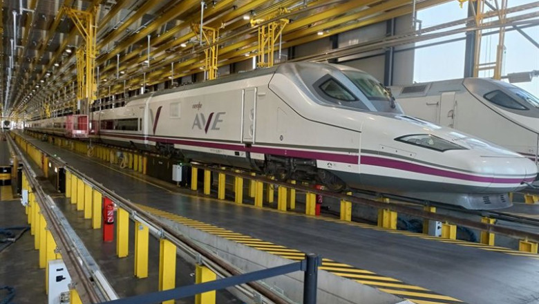Archivo - Taller de Renfe en Fuencarral | EUROPA PRESS - Archivo ep archivo taller de renfe en fuencarral