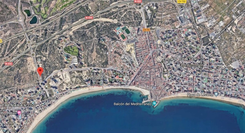 Avenida Juan Pablo II de Benidorm | GMAPS ep avenida juan pablo iibenidorm