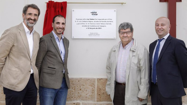 ep capital energy inaugura su primer parque eolico en castilla y leon