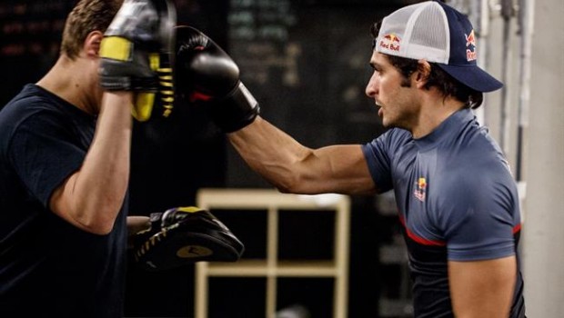 ep carlos sainz toro rosso entrenando