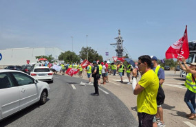 ep concentracion de trabajadores de fertiberia de sagunt
