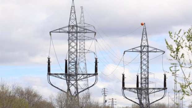 ep dos postes electricos a 14 de marzo de 2025 en madrid espana el indice de precios de consumo ipc