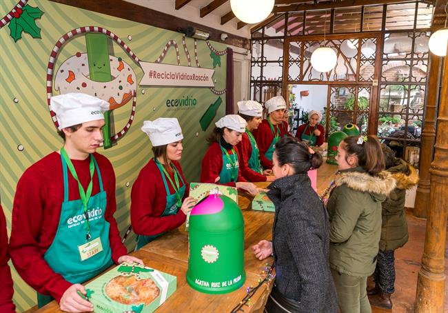 Ecovidrio intercambia roscones de reyes por vidrio para reciclar | ECOVIDRIO ep ecovidrio intercambia rosconesreyesvidrioreciclar